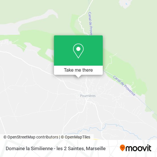 Domaine la Similienne - les 2 Saintes map