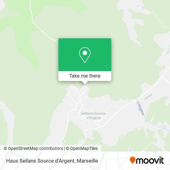 Haus Seilans Source d'Argent map