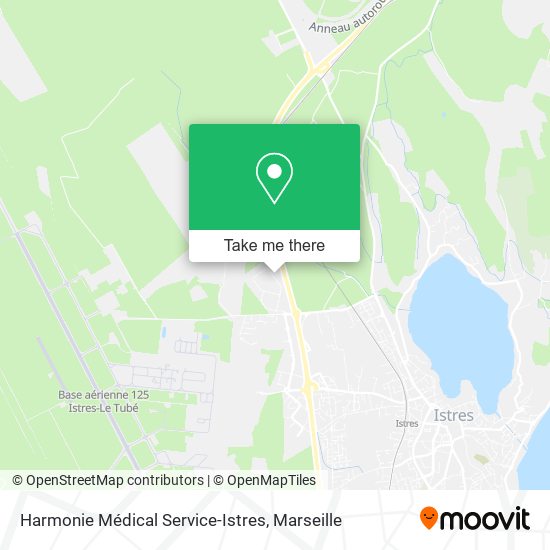 Harmonie Médical Service-Istres map