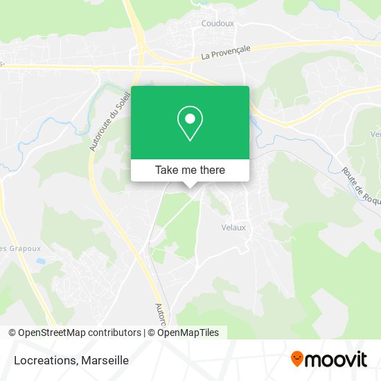 Locreations map