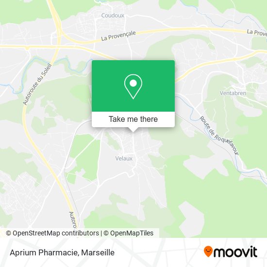 Mapa Aprium Pharmacie