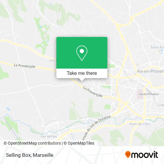 Selling Box map