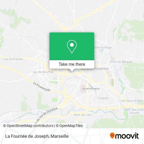 La Fournée de Joseph map