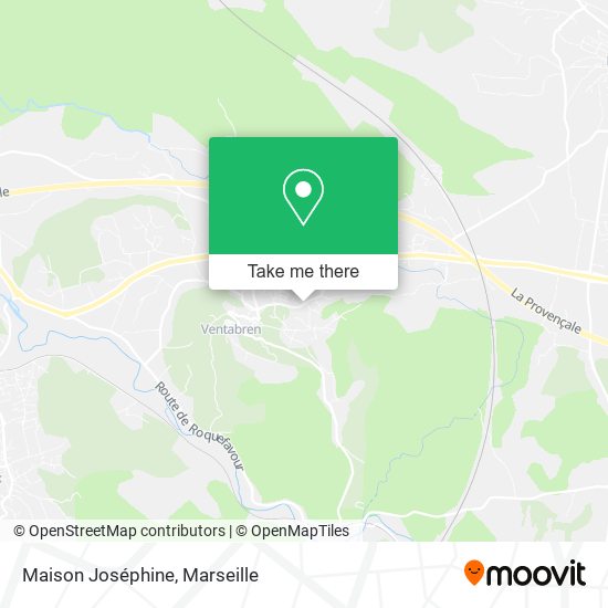 Maison Joséphine map