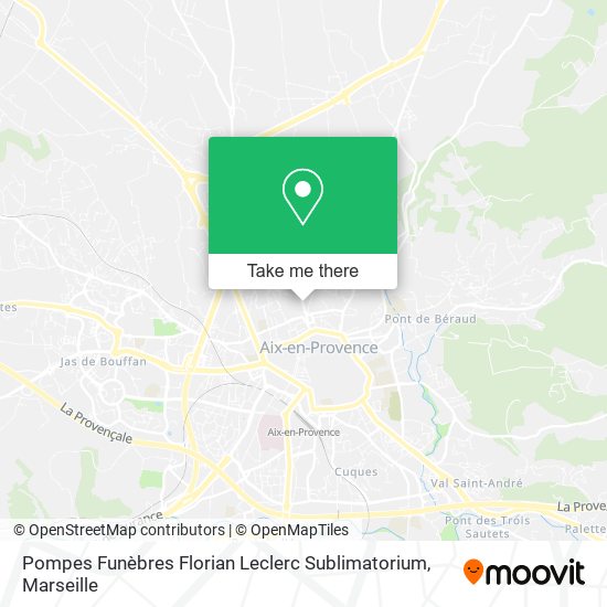 Pompes Funèbres Florian Leclerc Sublimatorium map