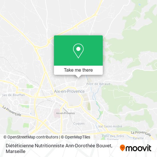 Diététicienne Nutritionniste Ann-Dorothée Bouvet map