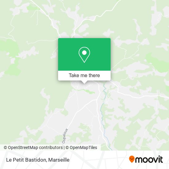 Le Petit Bastidon map