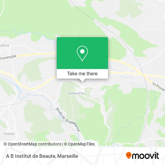 A B Institut de Beaute map