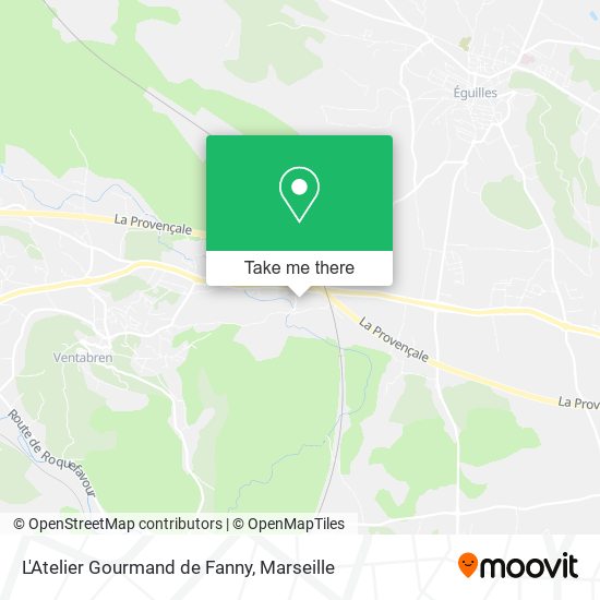 L'Atelier Gourmand de Fanny map