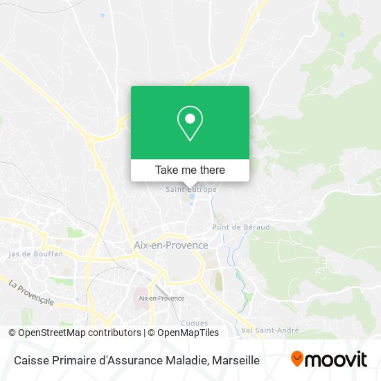 Caisse Primaire d'Assurance Maladie map