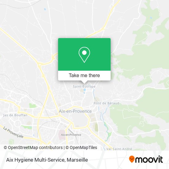 Aix Hygiene Multi-Service map