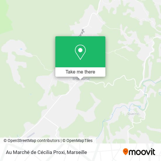 Au Marché de Cécilia Proxi map