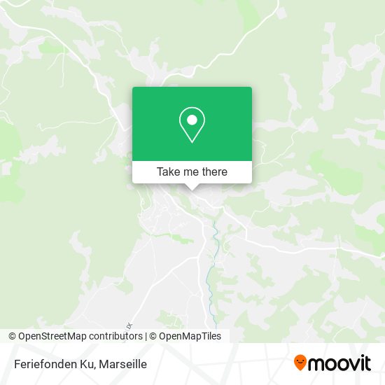 Feriefonden Ku map