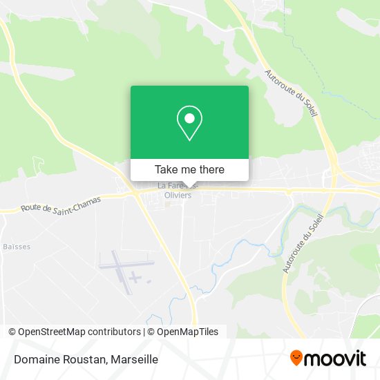 Domaine Roustan map