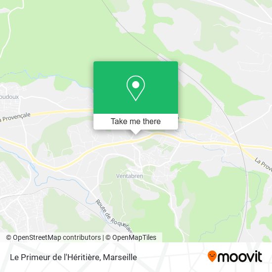 Le Primeur de l'Héritière map
