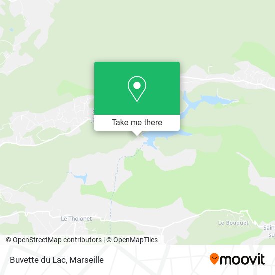 Buvette du Lac map