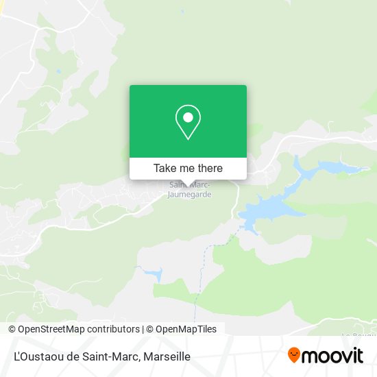 L'Oustaou de Saint-Marc map