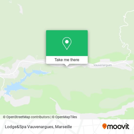 Lodge&Spa Vauvenargues map