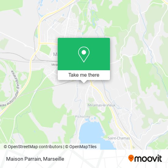 Maison Parrain map