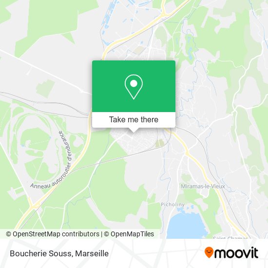 Boucherie Souss map