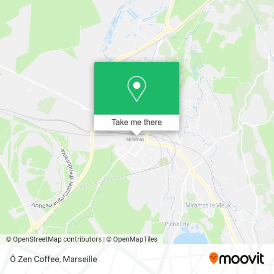Ô Zen Coffee map
