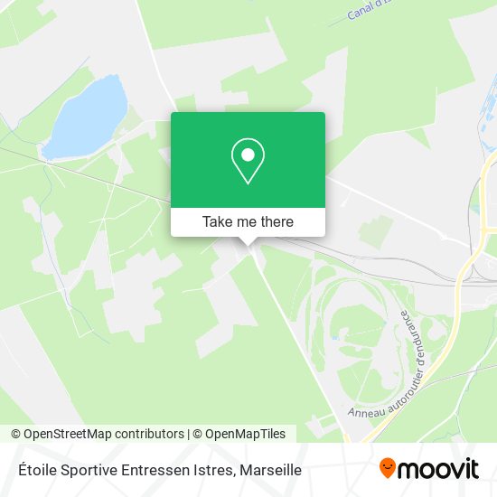 Étoile Sportive Entressen Istres map