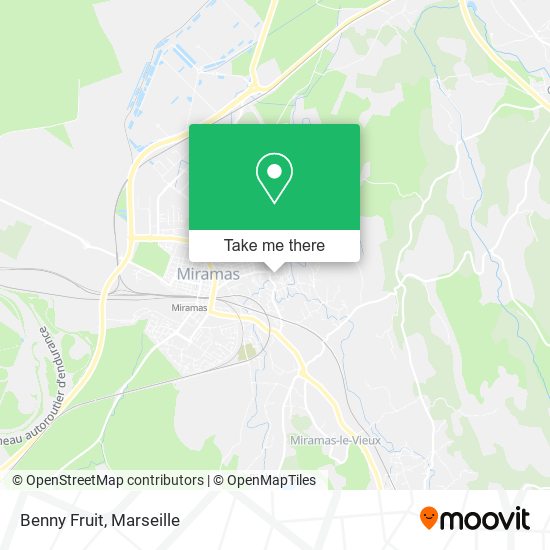 Benny Fruit map