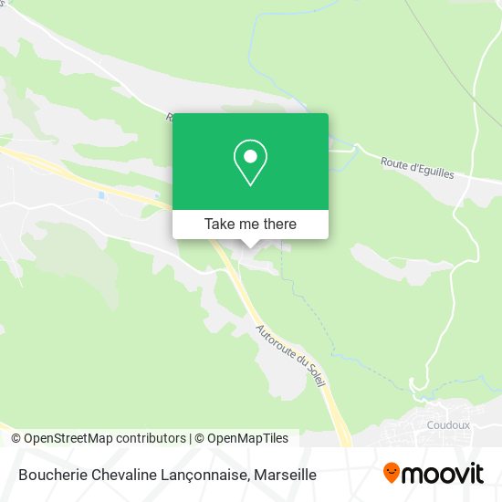 Boucherie Chevaline Lançonnaise map