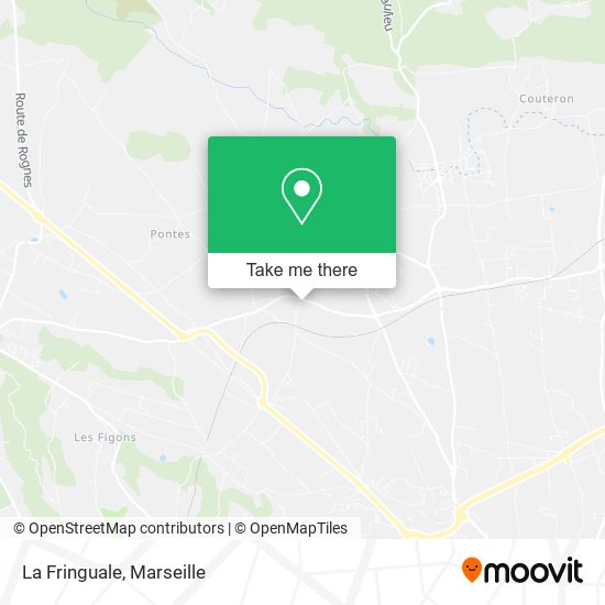 La Fringuale map