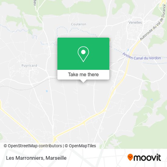 Les Marronniers map