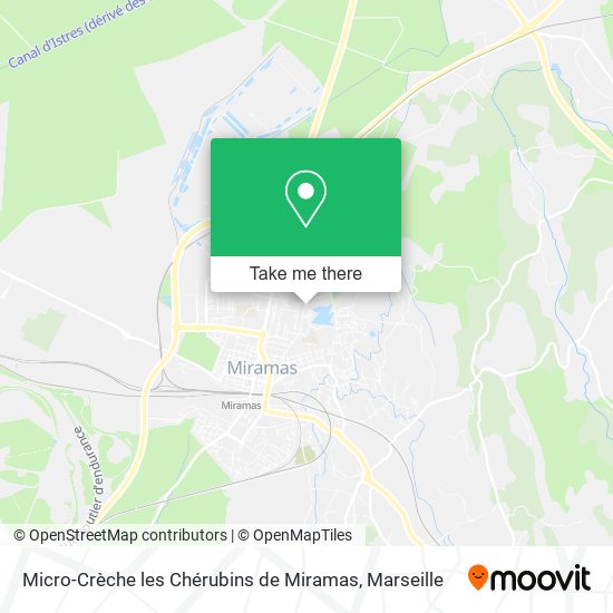 Micro-Crèche les Chérubins de Miramas map