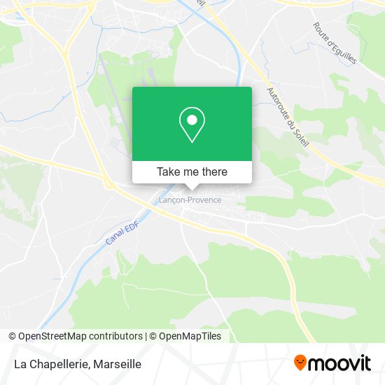 La Chapellerie map
