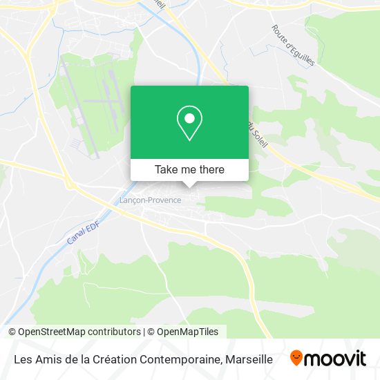 Les Amis de la Création Contemporaine map
