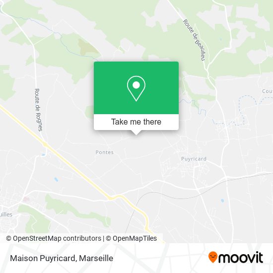 Maison Puyricard map