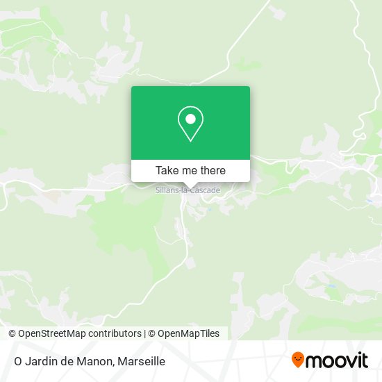 O Jardin de Manon map