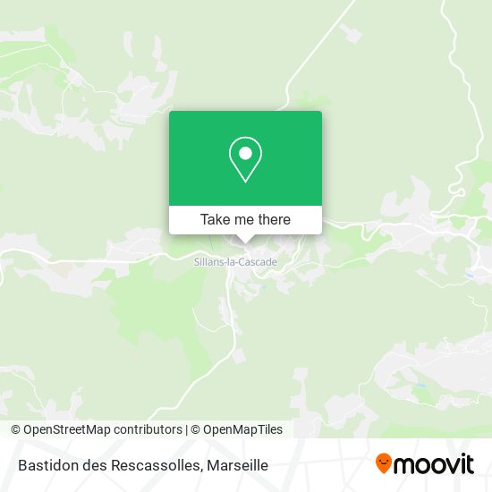 Bastidon des Rescassolles map