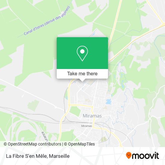 La Fibre S'en Mêle map