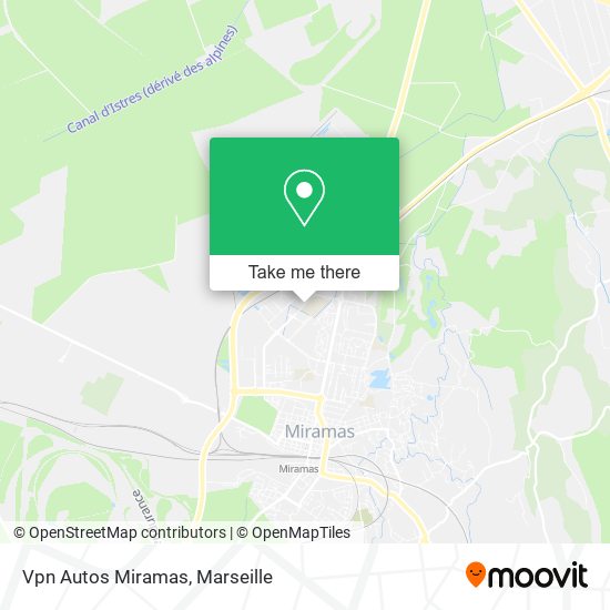 Vpn Autos Miramas map