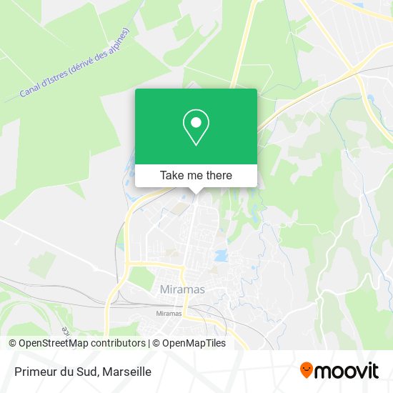 Primeur du Sud map