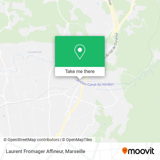 Laurent Fromager Affineur map