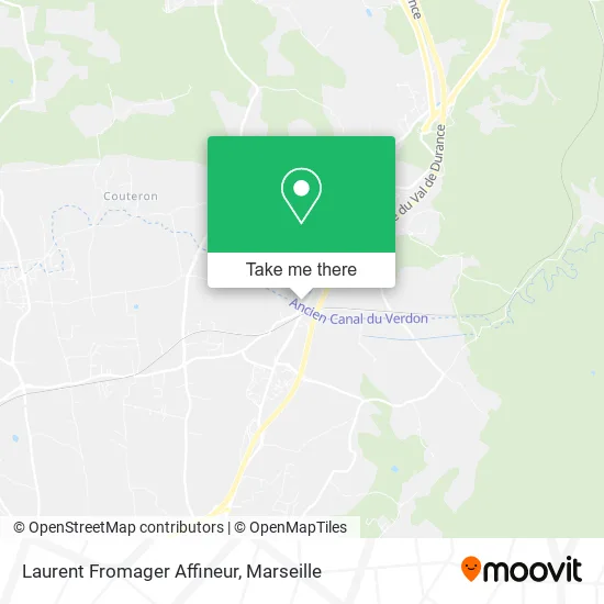 Laurent Fromager Affineur map