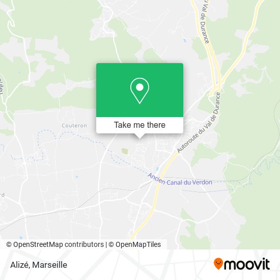 Alizé map