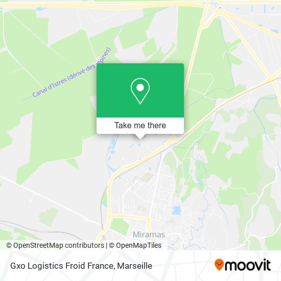 Gxo Logistics Froid France map