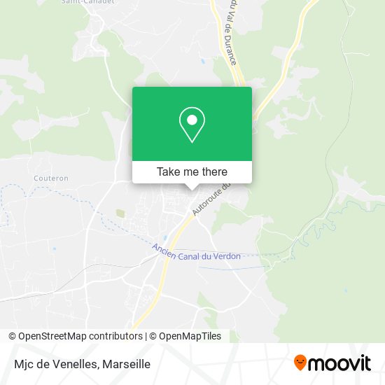Mjc de Venelles map