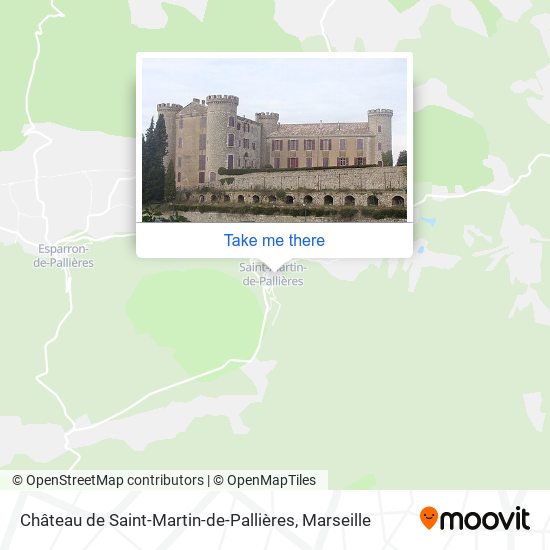 Château de Saint-Martin-de-Pallières map