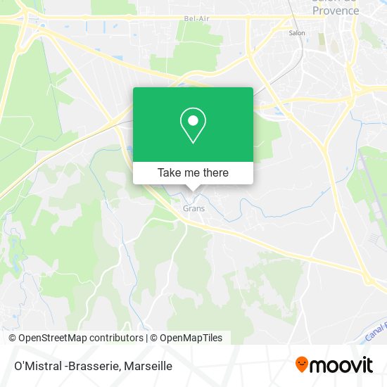 O'Mistral -Brasserie map