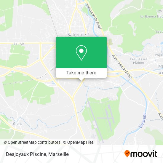 Desjoyaux Piscine map