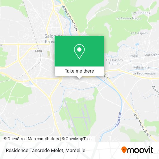 Résidence Tancréde Melet map