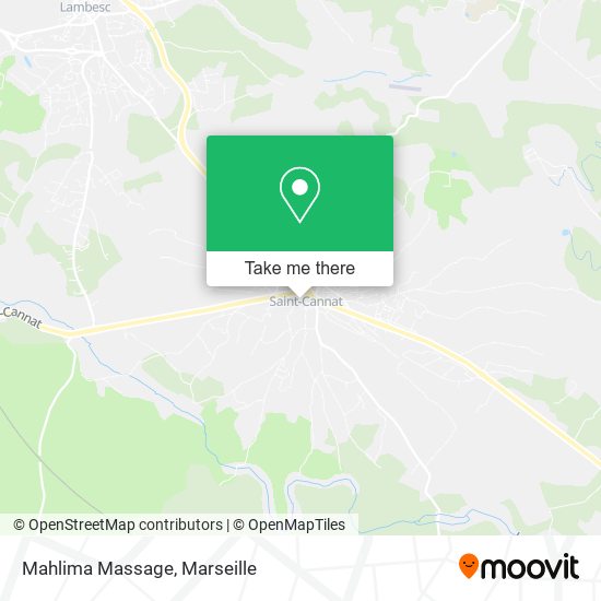 Mahlima Massage map