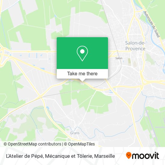 L'Atelier de Pépé, Mécanique et Tôlerie map